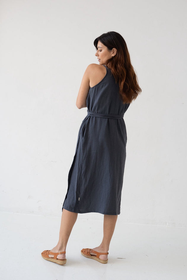 Brielle Strap Dress Black