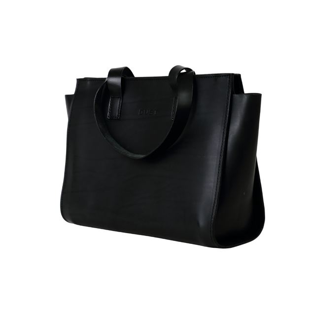 Leather Tote Mod 126 Black
