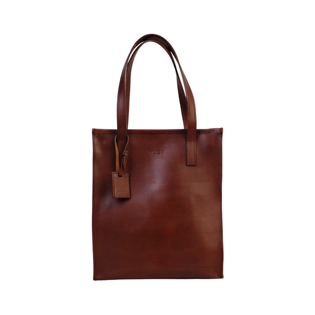 Leather Tote Mod 105 Dark Brown