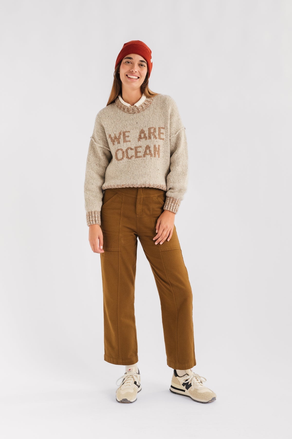 Cushendall Knit Beige