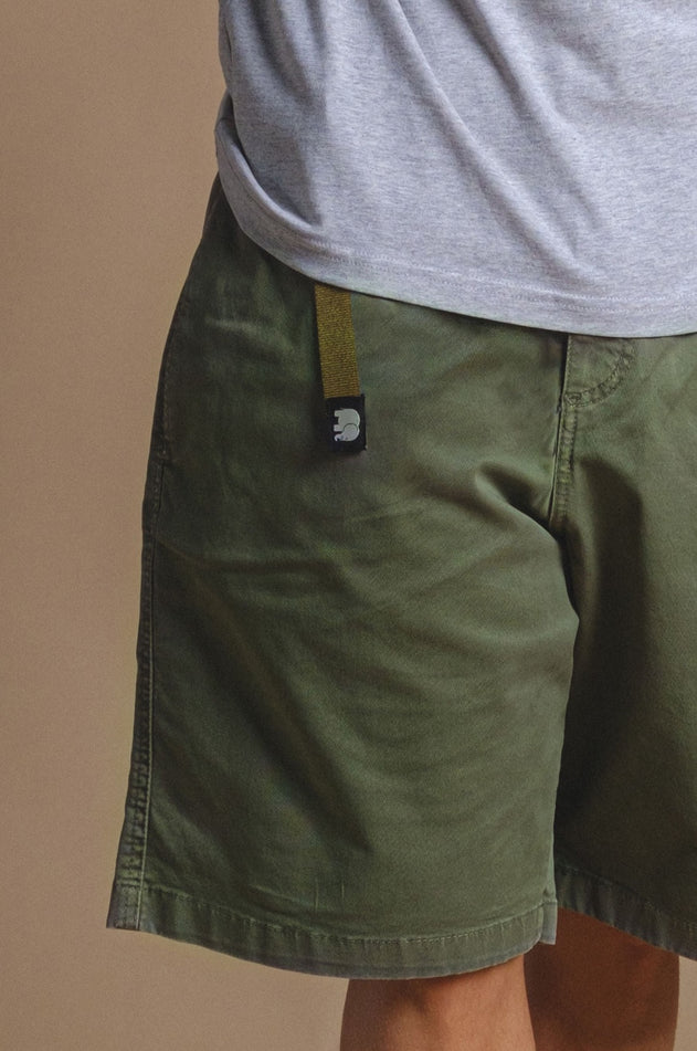 Ecodye Cotton Climber Shorts Menthol Green