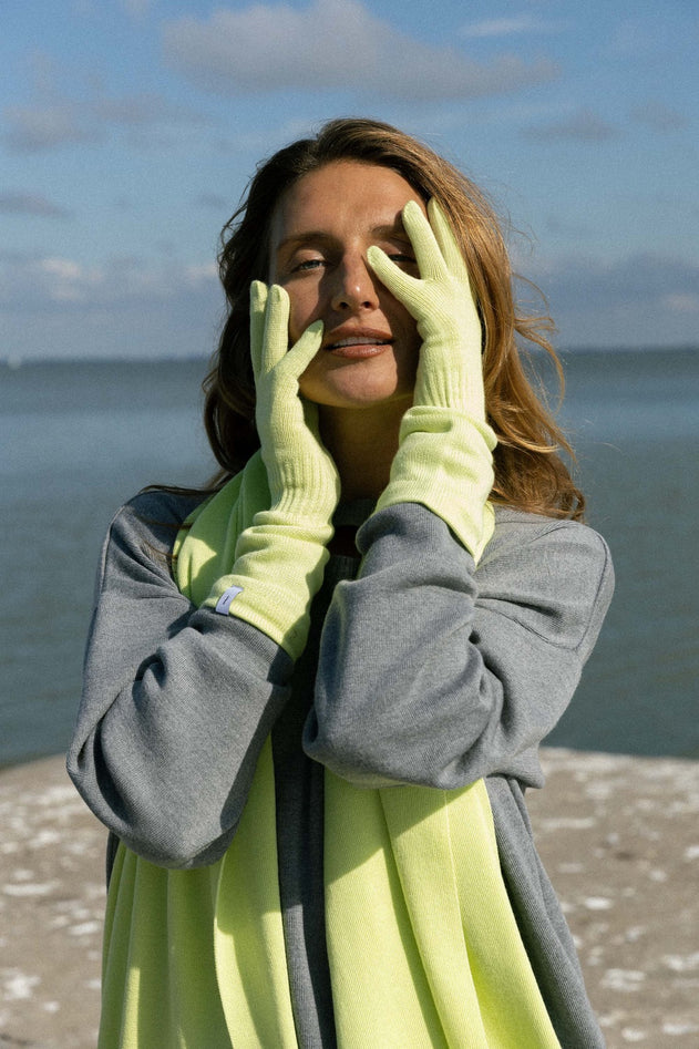Via 100% Merino Set Limone