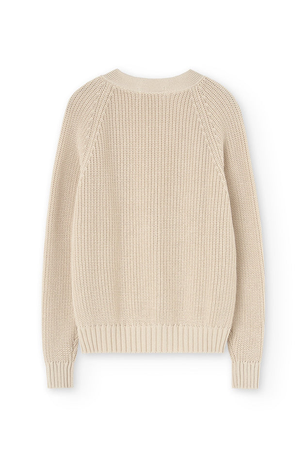 Golah Short Cardigan Natural White