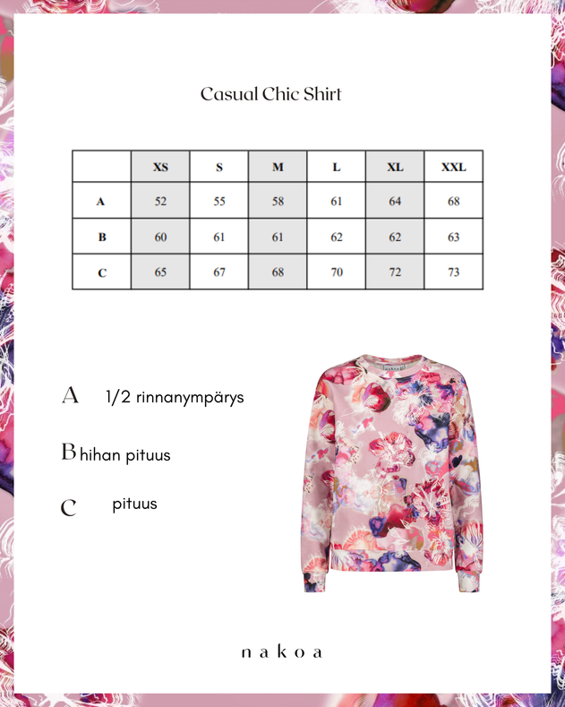 Casual Chic Print Shirt Coral Reef Pink