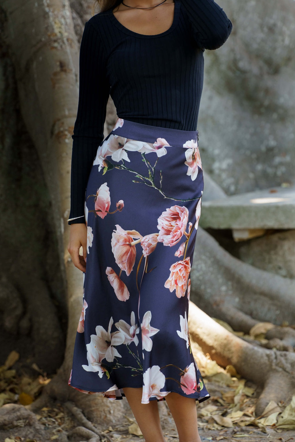 Classic Midi Skirt Elysian
