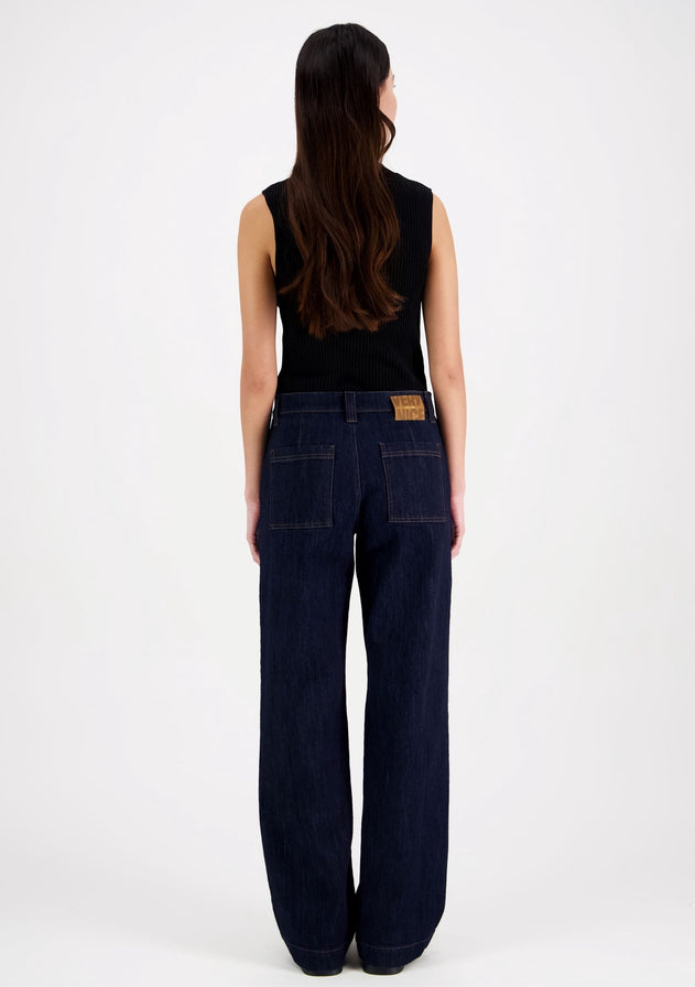 Kate Regular Fit Straight Leg Jeans Blue
