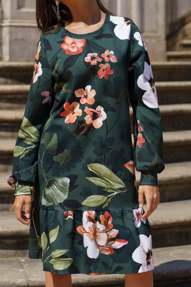 Poppy Dress Olive Siesta