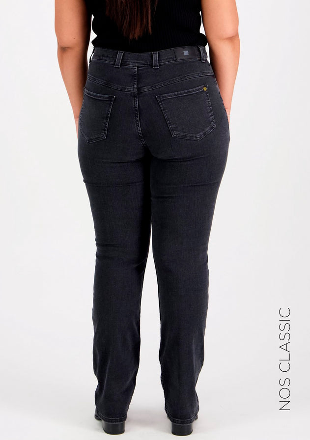 Caramel+ High Waist Jeans Dark Grey
