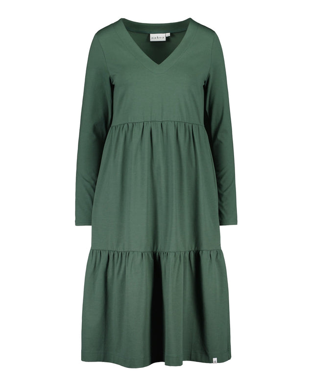 Amélie Layered Dress Evergreen