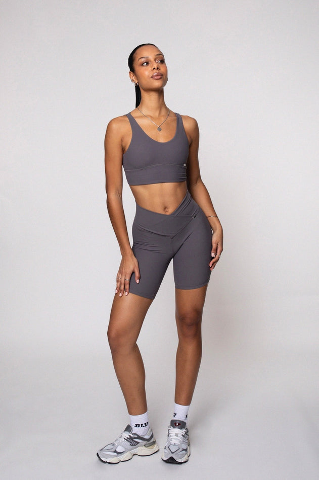 Palms Sport Bra Stone