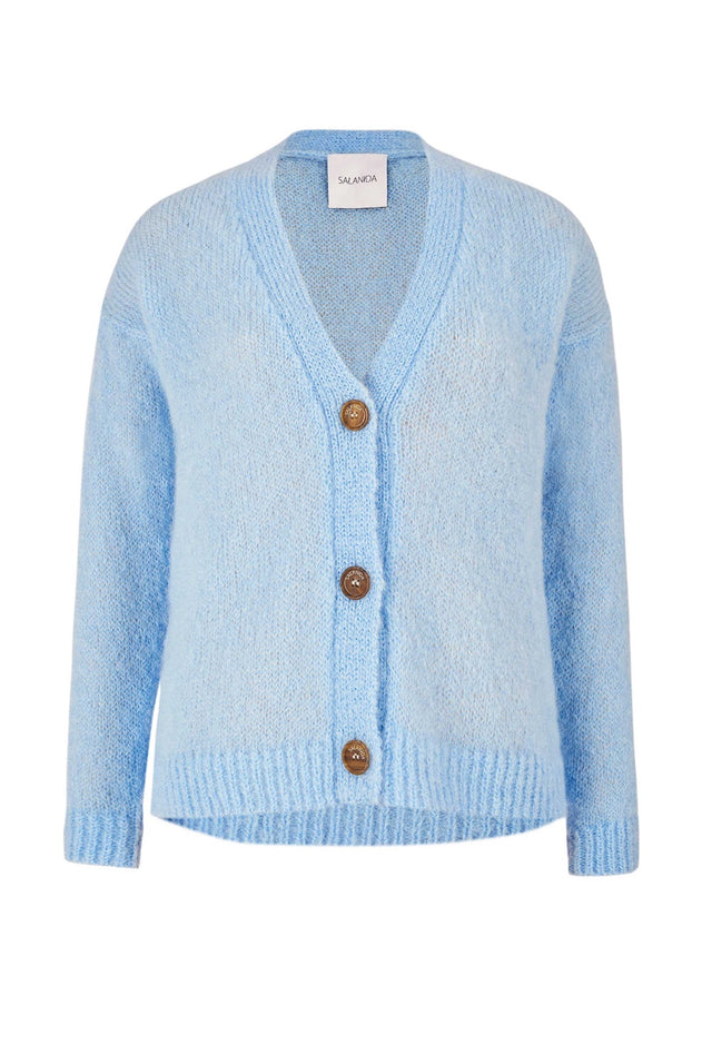 Melody Mohair Cardigan Sky Blue