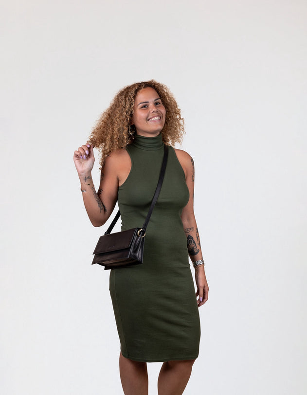 Stella Bag Black Classic Leather