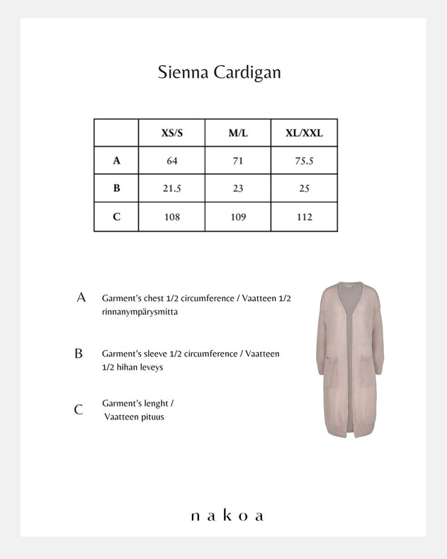 Sienna Cardigan Champagne