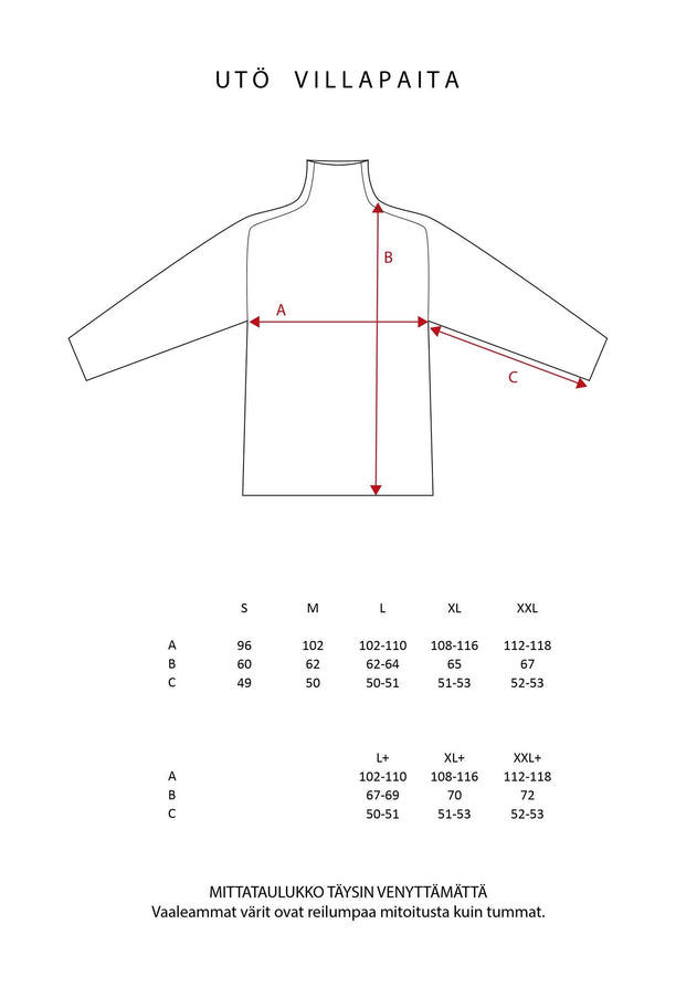 Utö Wool Sweater +length Grey