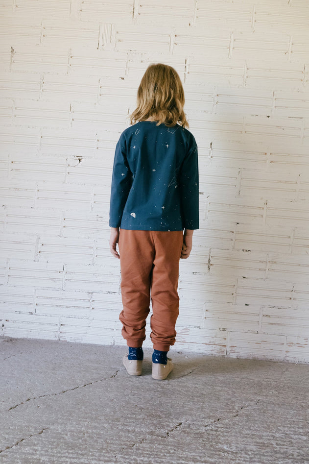 Kids' Gayle T-Shirt Constellations Blue