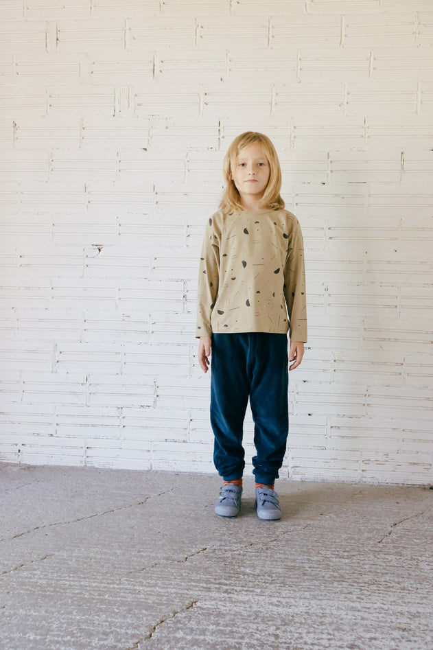 Kids' Gayle T-Shirt Sidereal Rain Beige