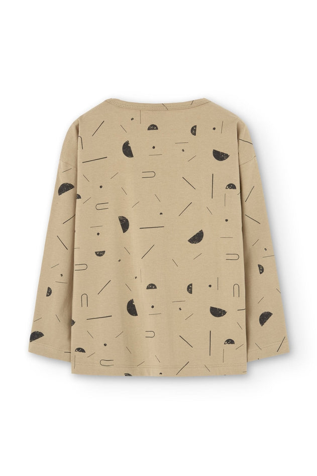 Kids' Gayle T-Shirt Sidereal Rain Beige