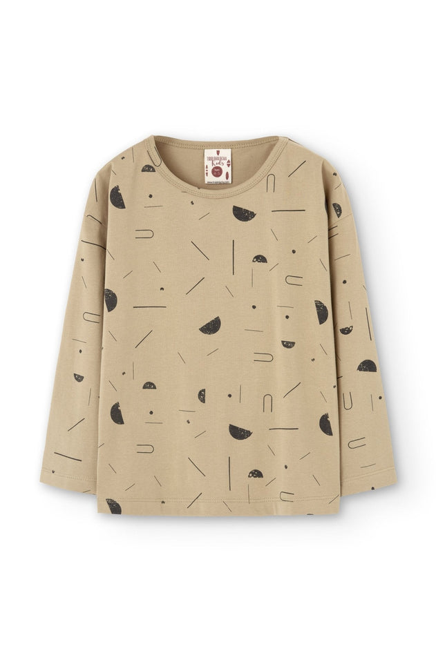 Kids' Gayle T-Shirt Sidereal Rain Beige