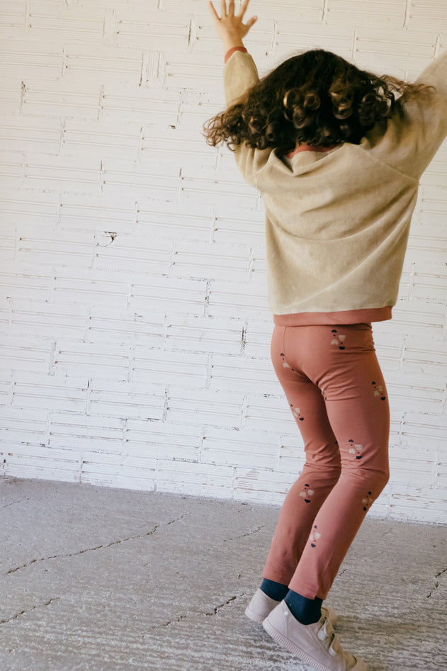 Kids' Galatea Leggings Twilight Mars Red