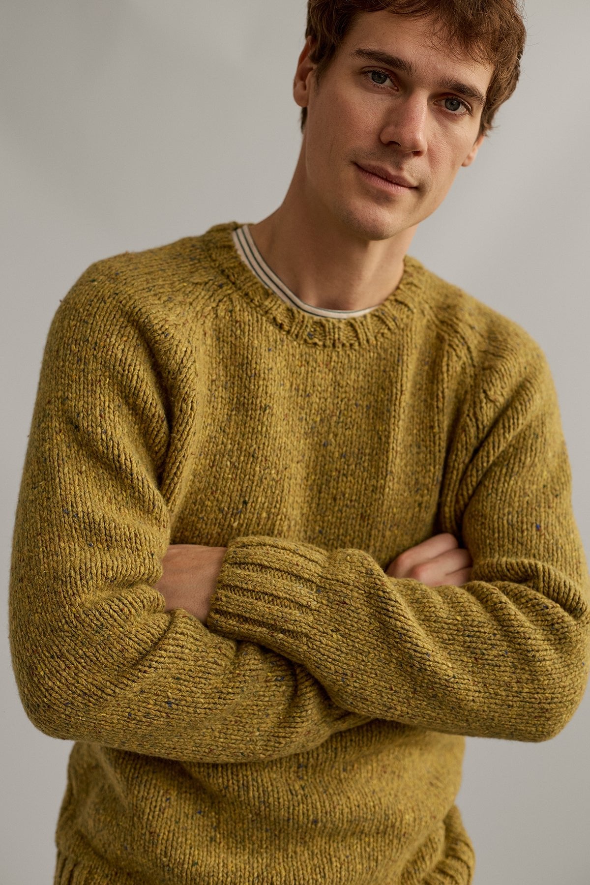 Golden Knit Gold Green