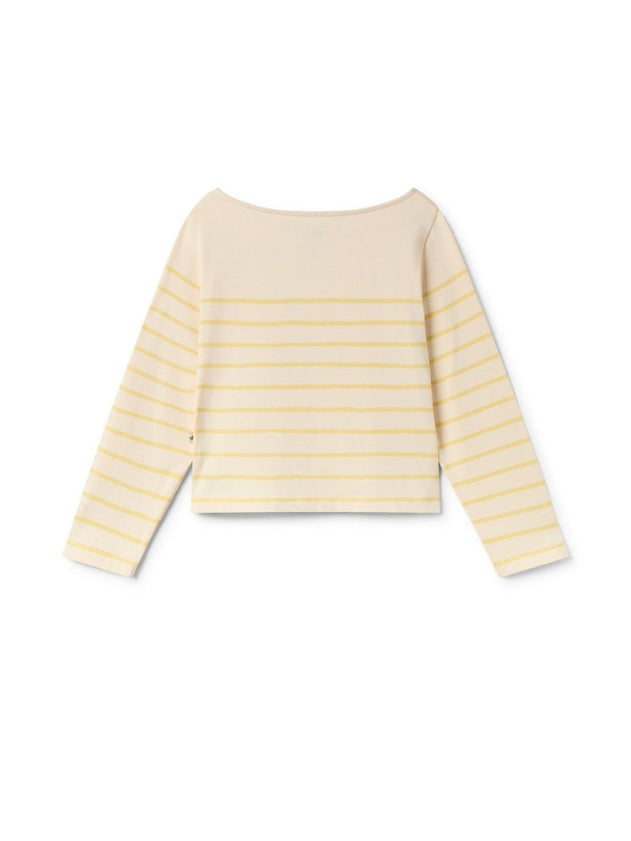 Groto Longsleeve Yellow/Off White - IVALO.COM