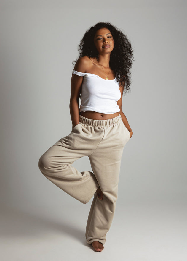 Comfort Zone Collegehousut Beige