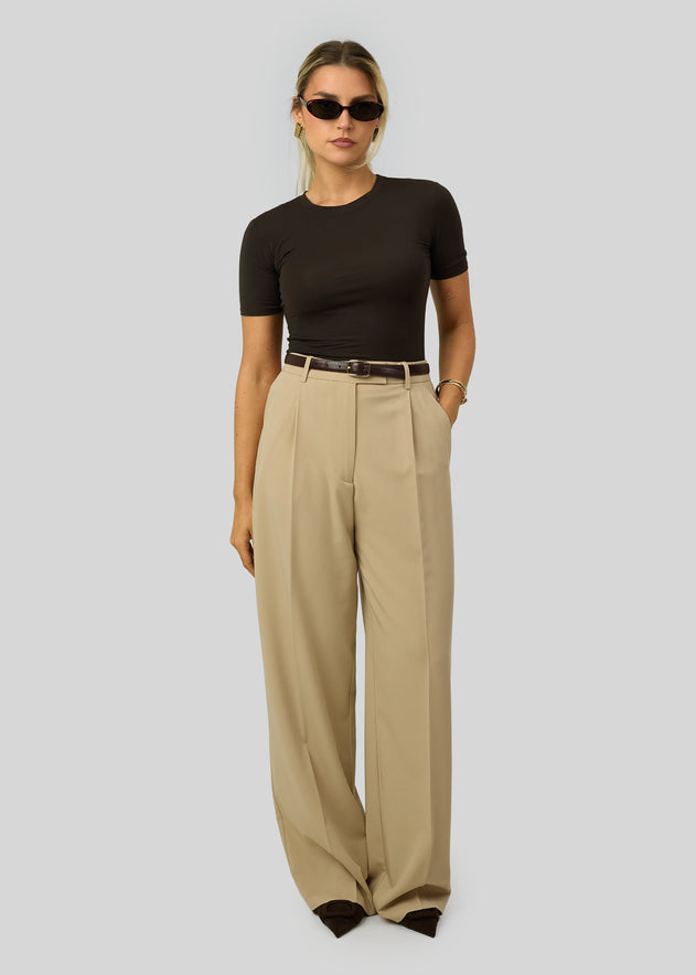 Jagger Räätälöidyt Housut Beige
