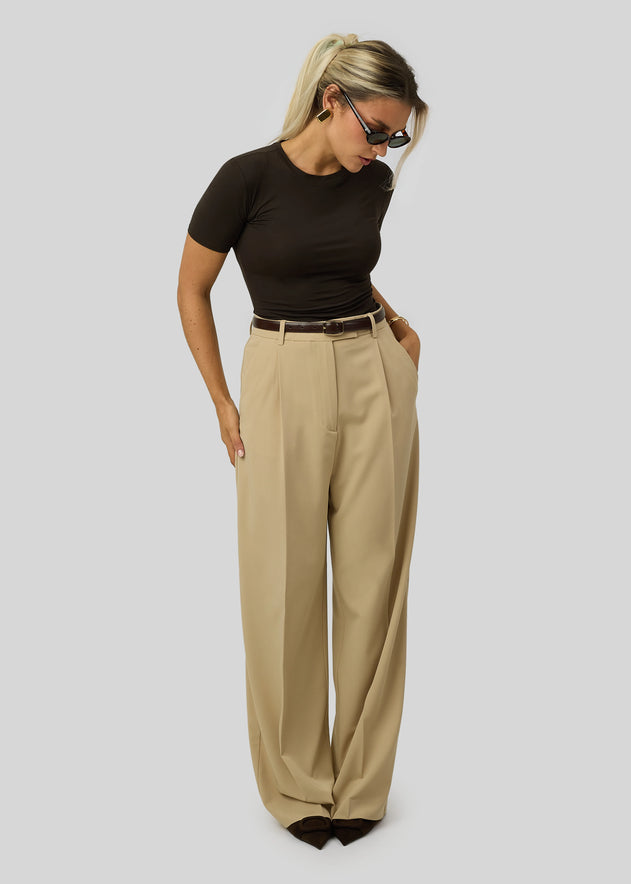 Jagger Räätälöidyt Housut Beige