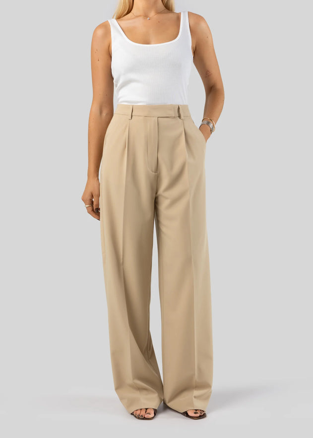Jagger Räätälöidyt Housut Beige