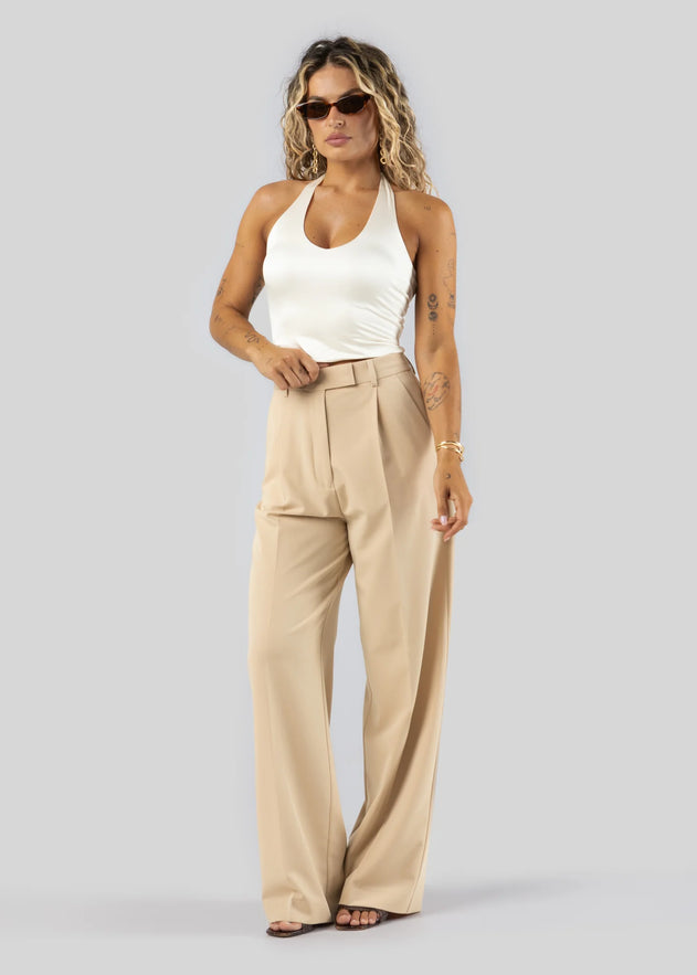 Jagger Räätälöidyt Housut Beige