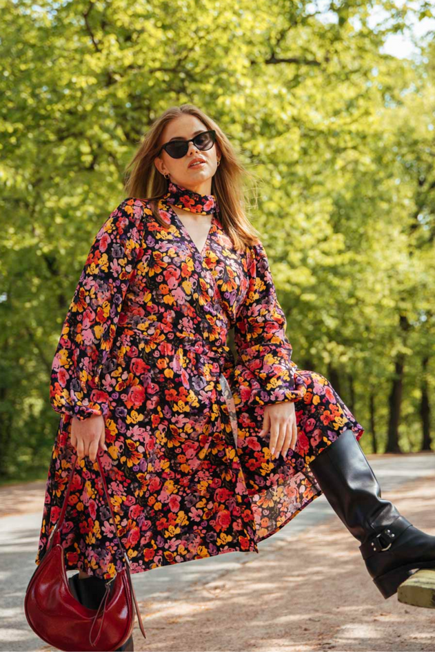Wrap Dress Wild Lea Mini