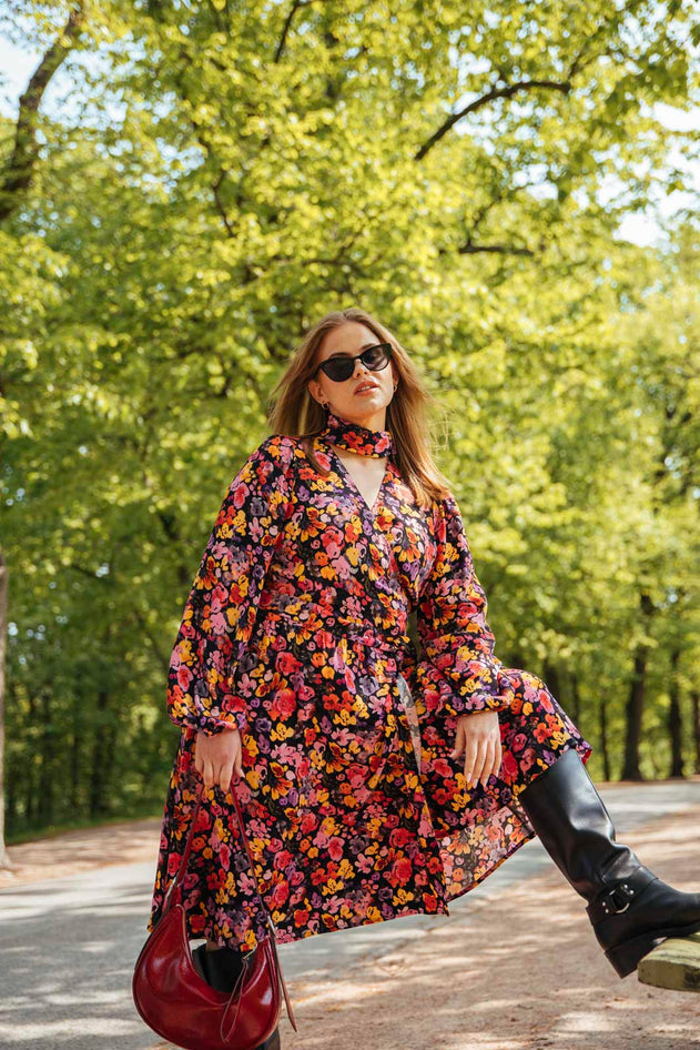 Wrap Dress Wild Lea Mini