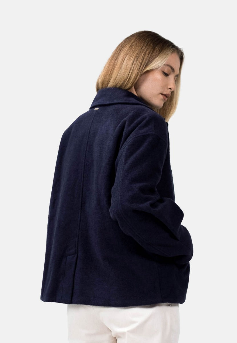 Malmö Cocoon Jacket Blackbird