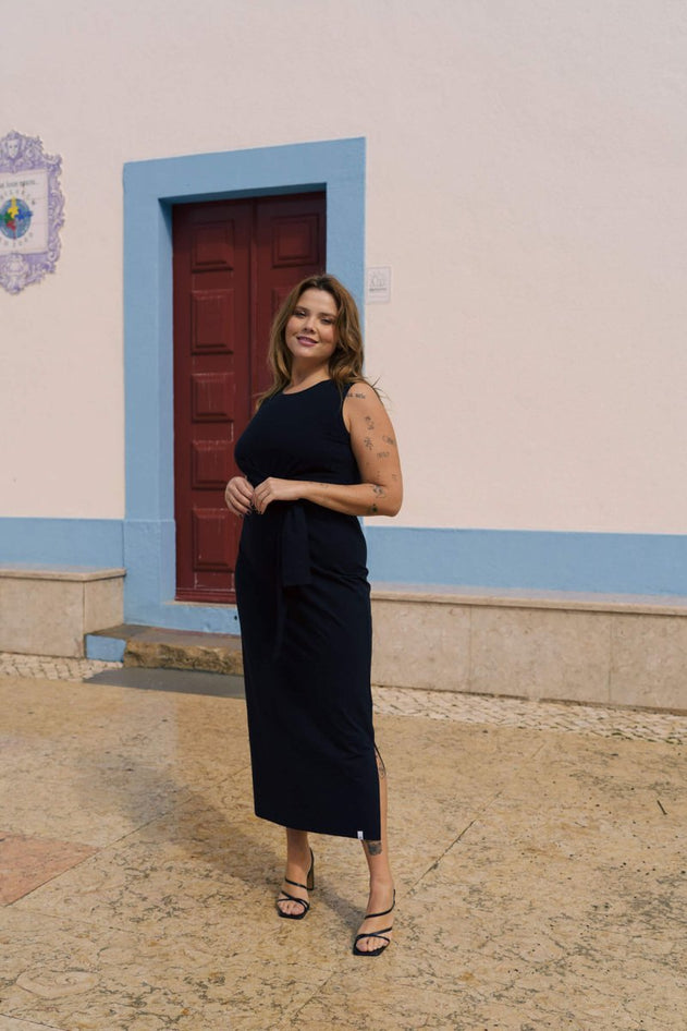 Maya Dress Black - IVALO.COM
