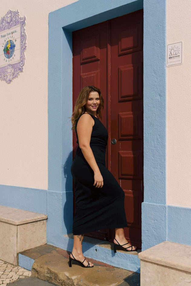 Maya Dress Black - IVALO.COM