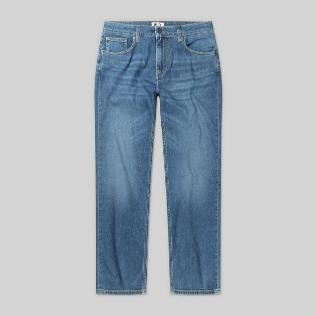 Bryce Mid Straight Jeans Authentic Indigo