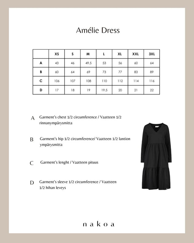 Amélie Layered Dress Rooibos Tea - IVALO.COM