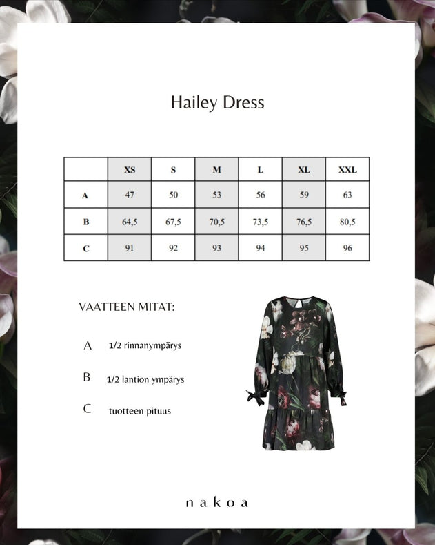 Hailey Dress Noir - IVALO.COM