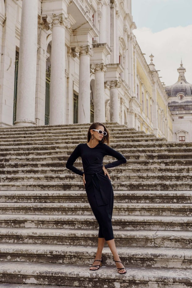 Zoey Dress Black - IVALO.COM