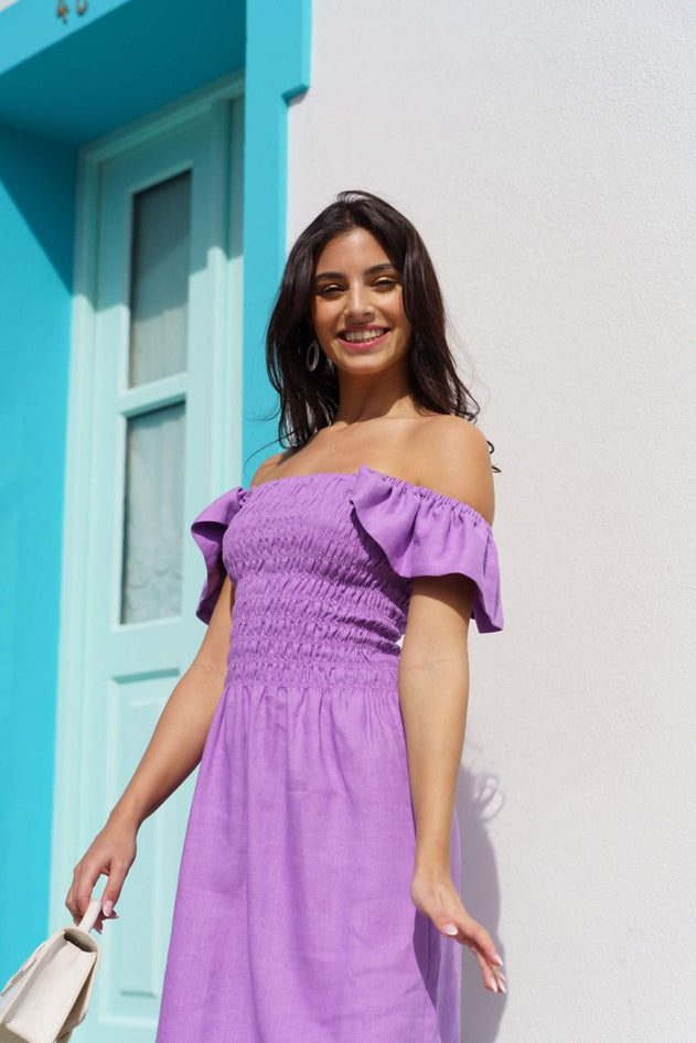 Ariela Dress Iris - IVALO.COM