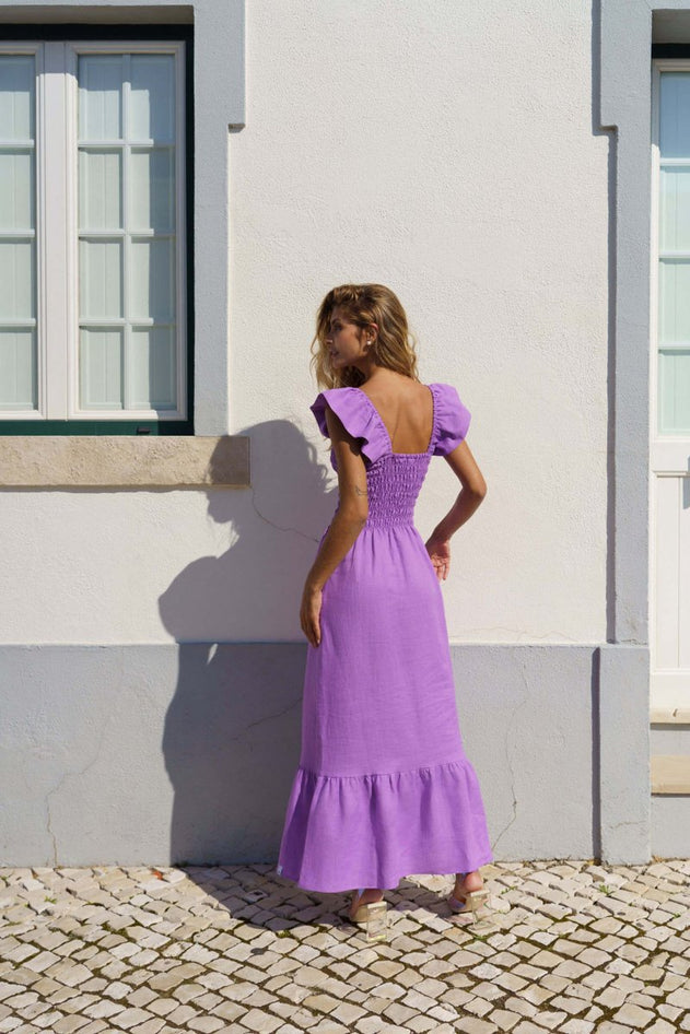 Bianca Dress Iris - IVALO.COM
