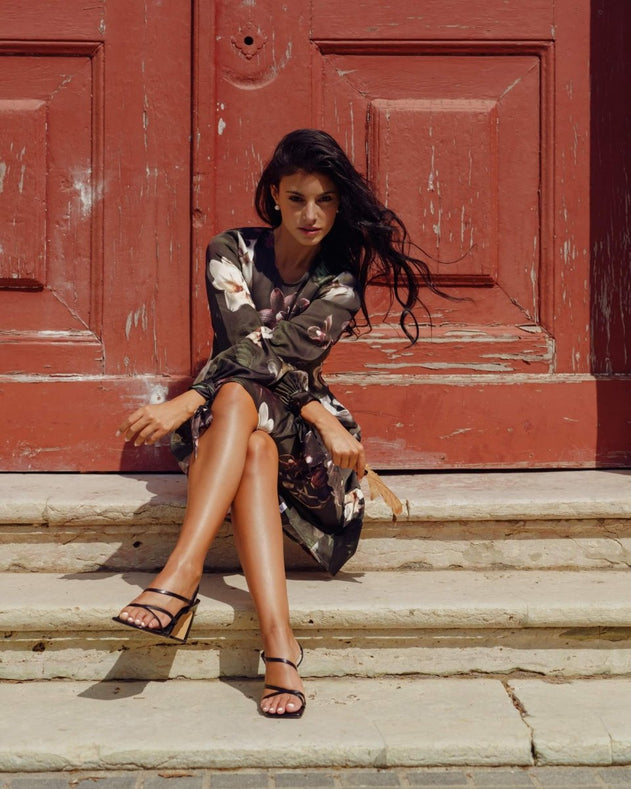 Hailey Dress Noir - IVALO.COM