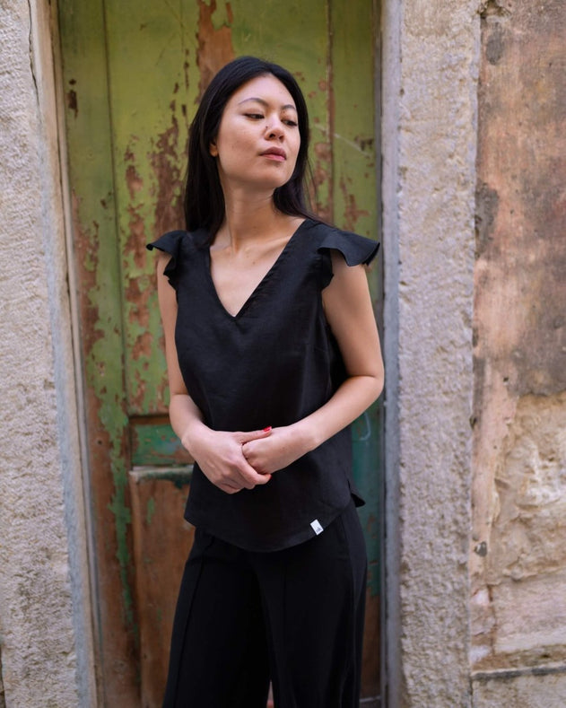 Sofia Top Black - IVALO.COM