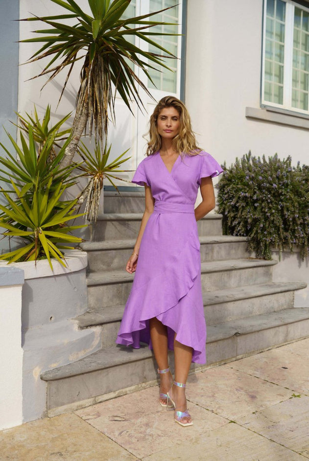 Annika Dress Iris - IVALO.COM