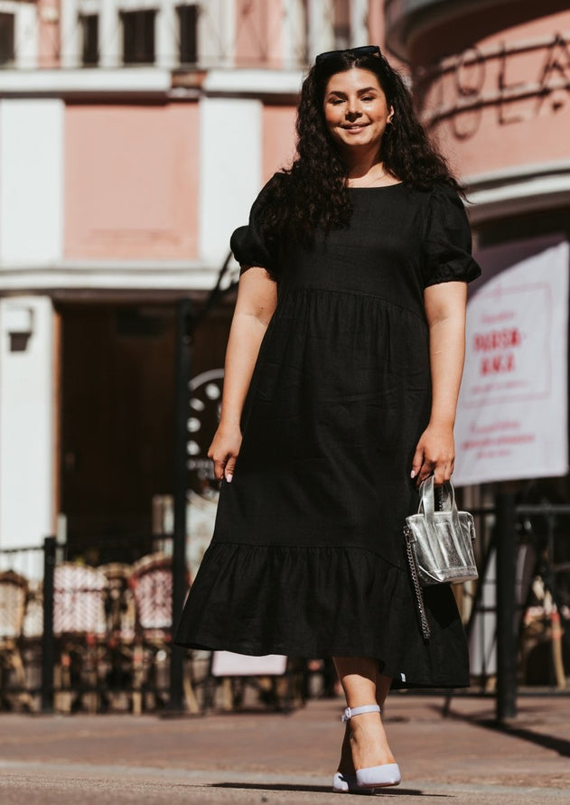 Astrid Dress Black - IVALO.COM