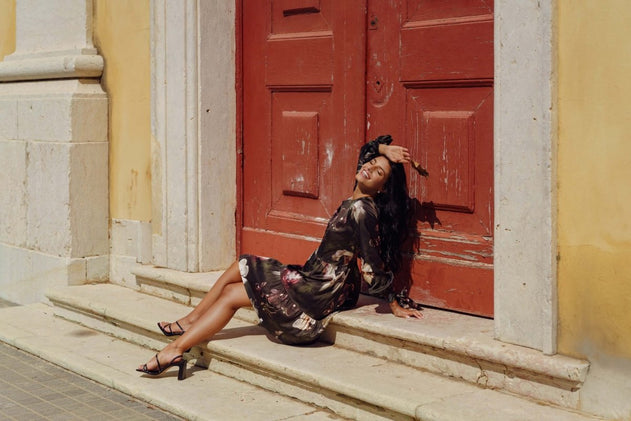 Hailey Dress Noir - IVALO.COM