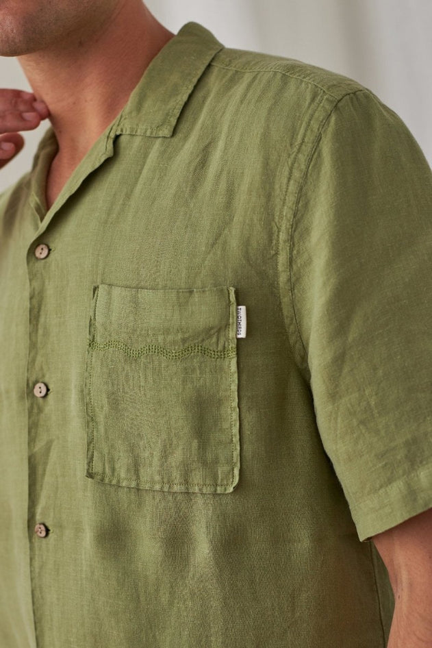Olorua Shirt Sage Green - IVALO.COM