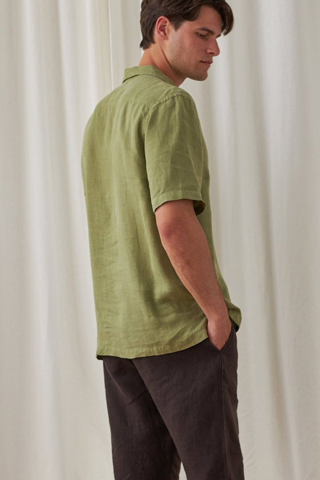 Olorua Shirt Sage Green - IVALO.COM