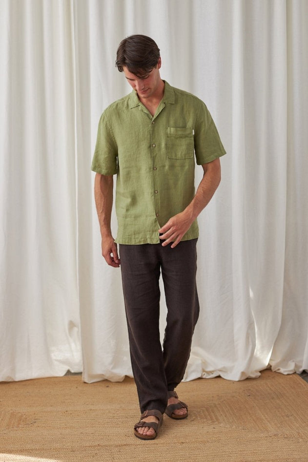 Olorua Shirt Sage Green - IVALO.COM