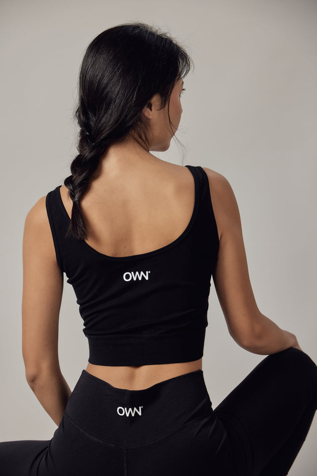 Women's Active High Waist Leggings & Sports Top Set
